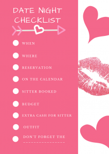 Get this date night planning checklist to make sure nothing gets in the way.